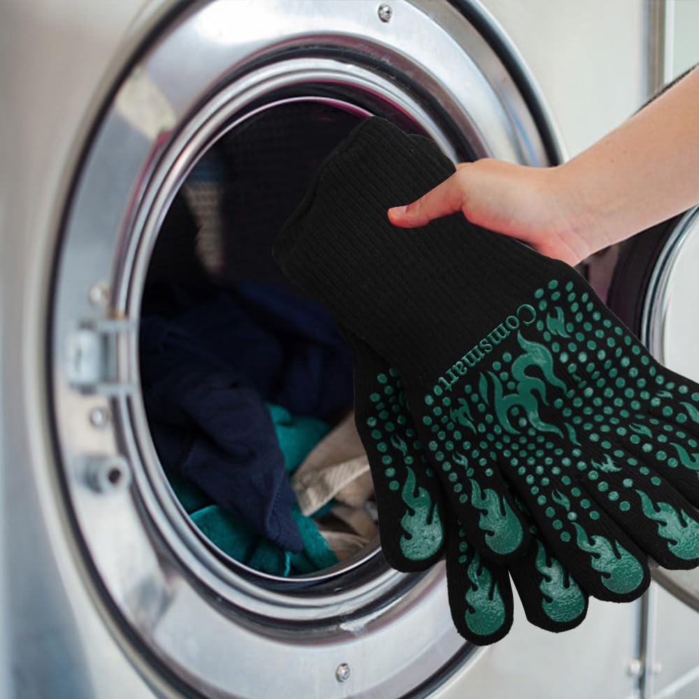Comsmart guantes cubriendo antebrazo demostrando protección adicional