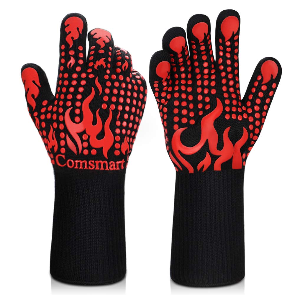 Comsmart guantes frontal mostrando diseño antideslizante y protección