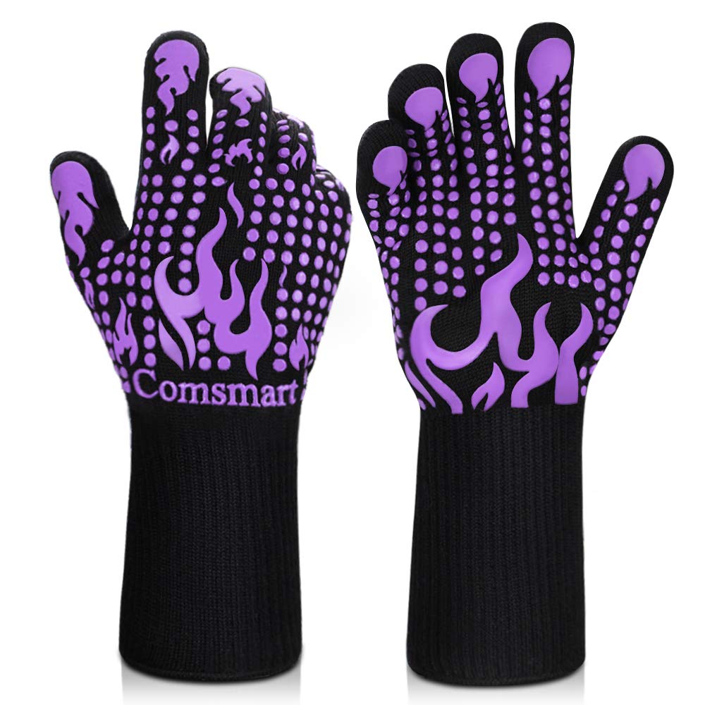 Comsmart guantes frontal en empaquetado muestra protección y diseño