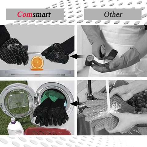 Comsmart interior del guante con forro de poliéster algodón cómodo