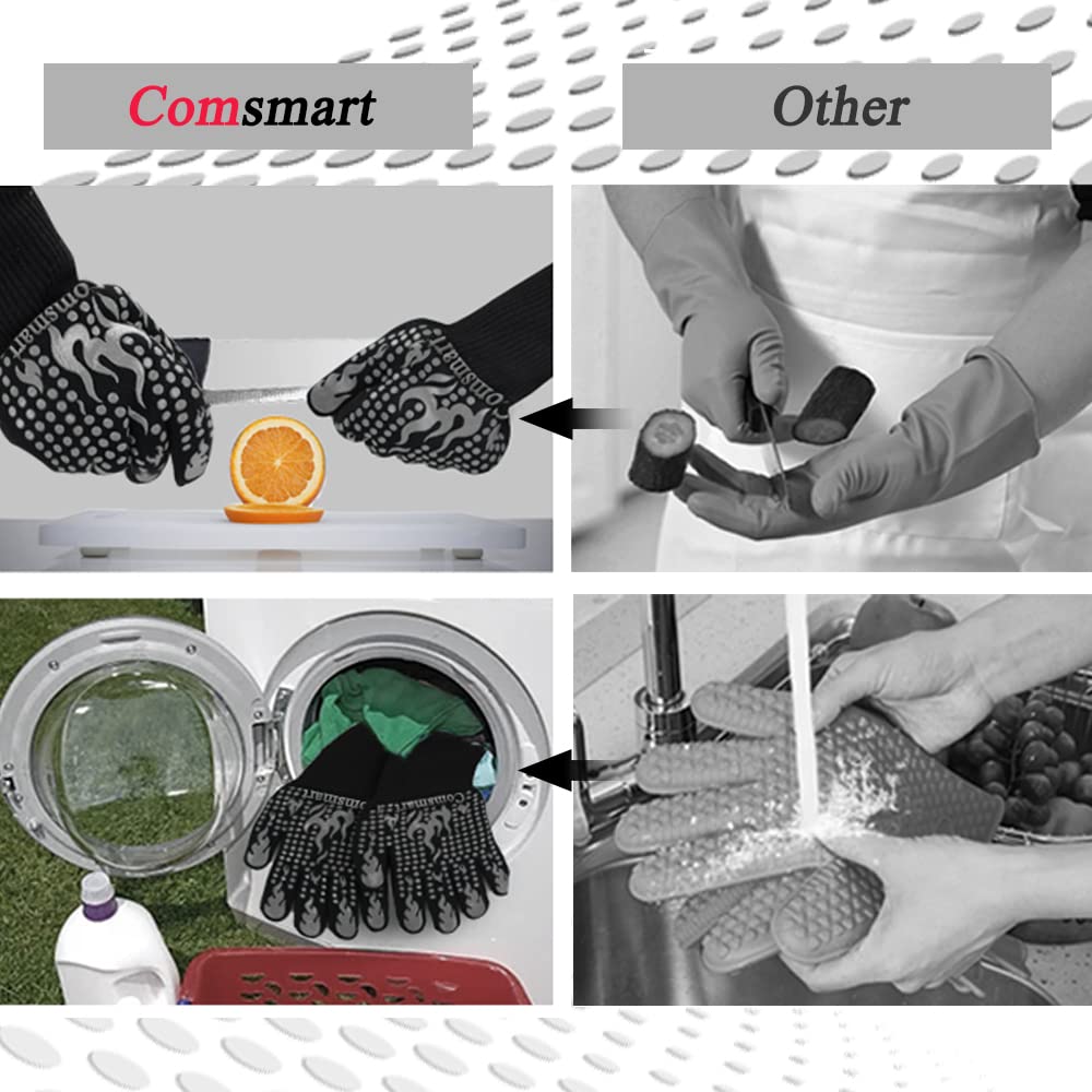 Comsmart interior del guante con forro de poliéster algodón para comodidad