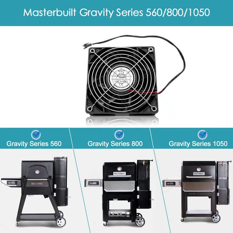 COMVIEE ventilador comparativa tamaño para verificar ajuste visualmente