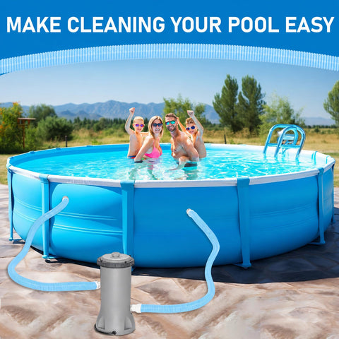 Conderyang manguera conectada a aspiradora de piscina, limpieza eficiente