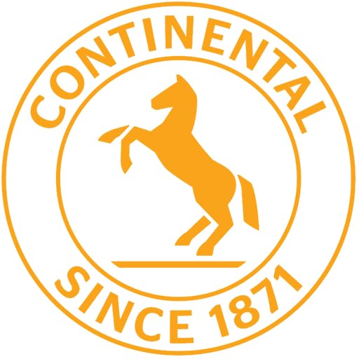 Continental junto a cinta métrica que ilustra claramente la longitud de 50 ft