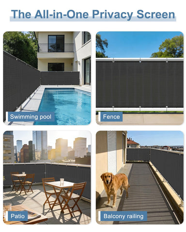 Cool Area en ambiente exterior creando zona privada y sombra en terraza