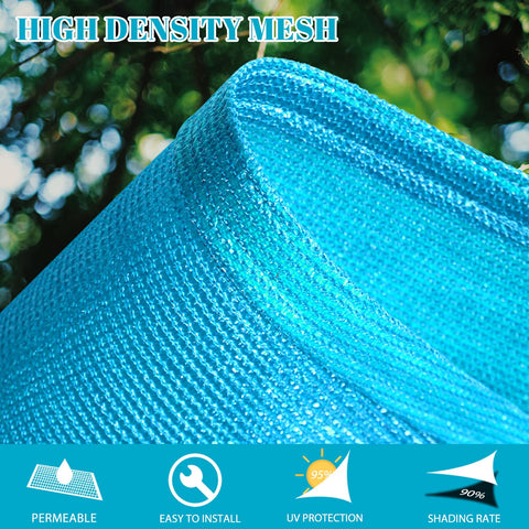 Cool Area primer plano del tejido HDPE, resistente y transpirable