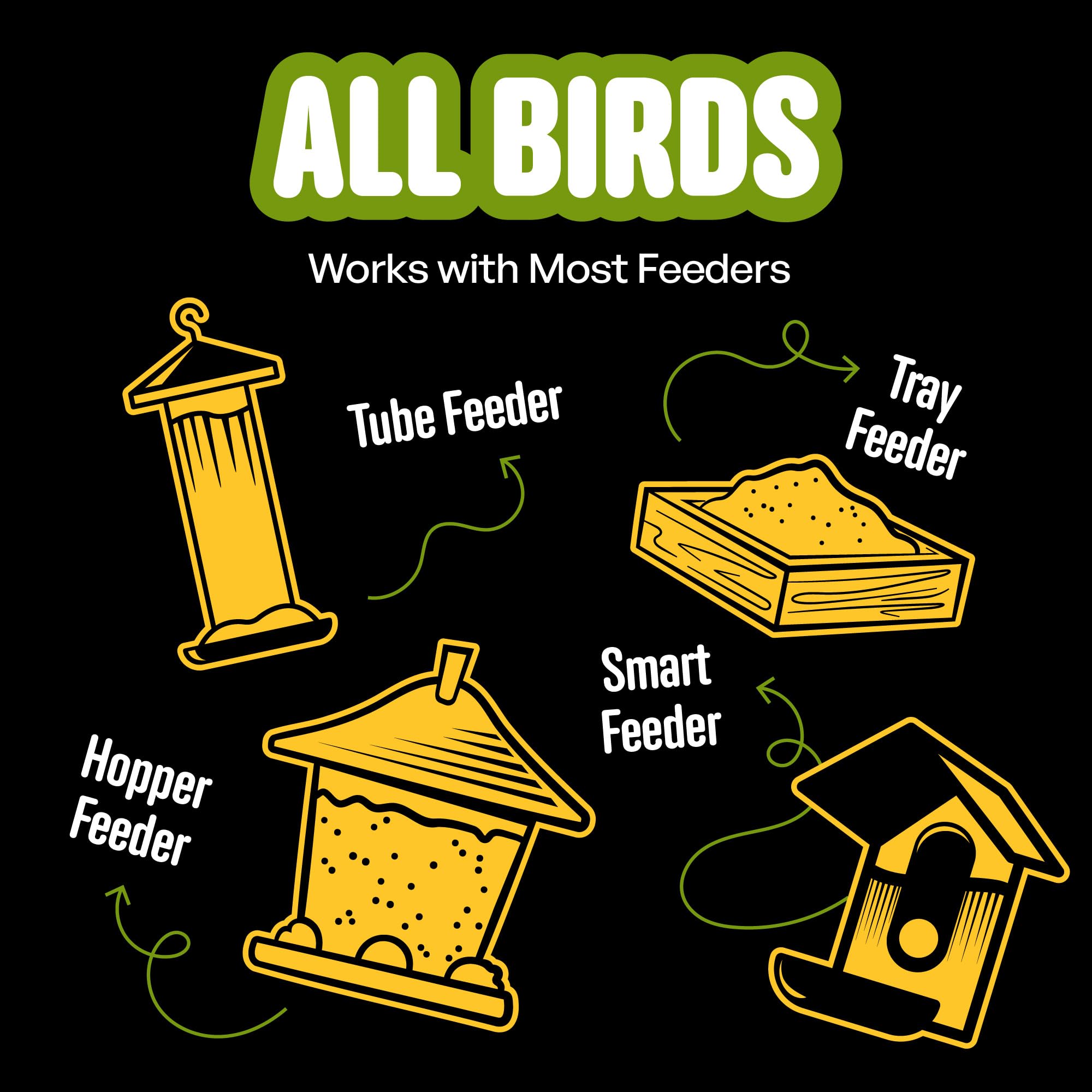 COOL BIRDS etiqueta con ingredientes que resalta calidad y transparencia