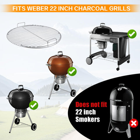 Coolbird rejilla instalada con carbón añadible sin mover comida