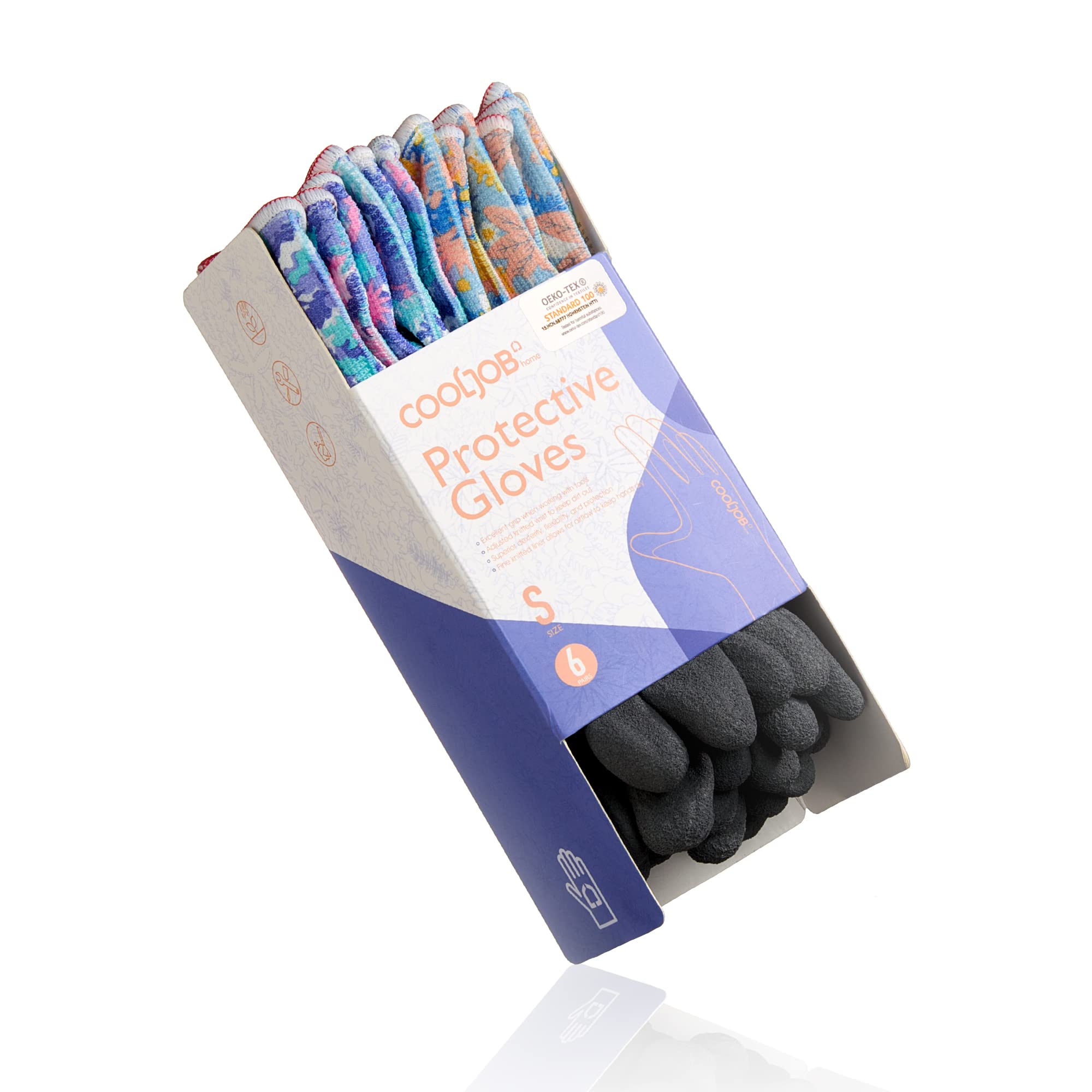 COOLJOB guantes usados al plantar, protección y precisión