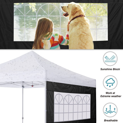 COOSHADE detalle de cremallera y velcro para fijación segura