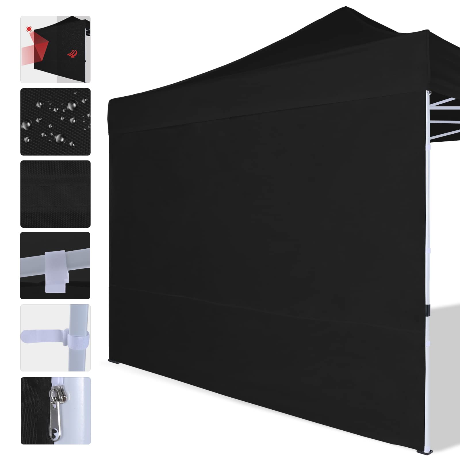 COOSHADE primer plano del tejido 300D con recubrimiento PU durable