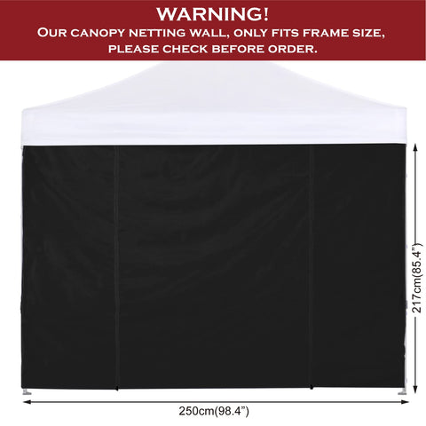 COOSHADE comparativa de tamaño 86x100 pulgadas para compatibilidad 8x8