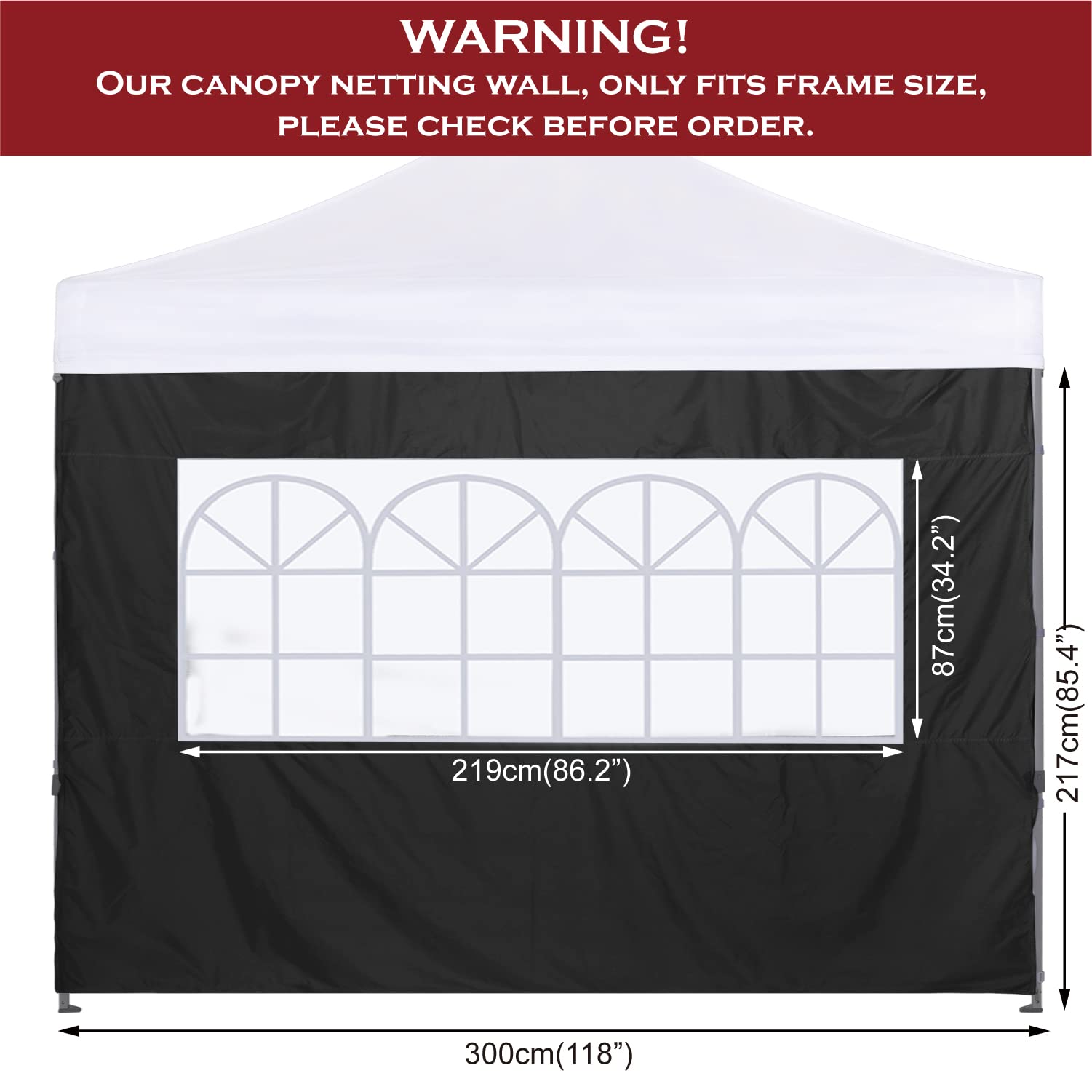 COOSHADE panel instalado en toldo para protección contra el clima