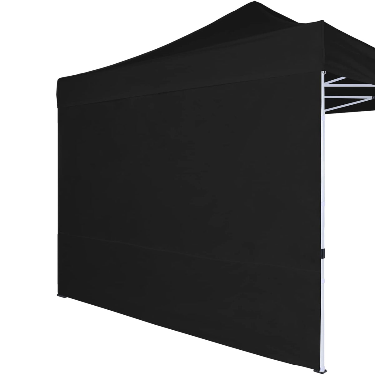 COOSHADE panel frontal 10x10 negro mostrando protección solar