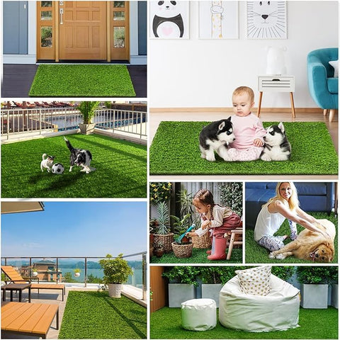 CooZero ambiente exterior alfombra decorativa y resistente en patio