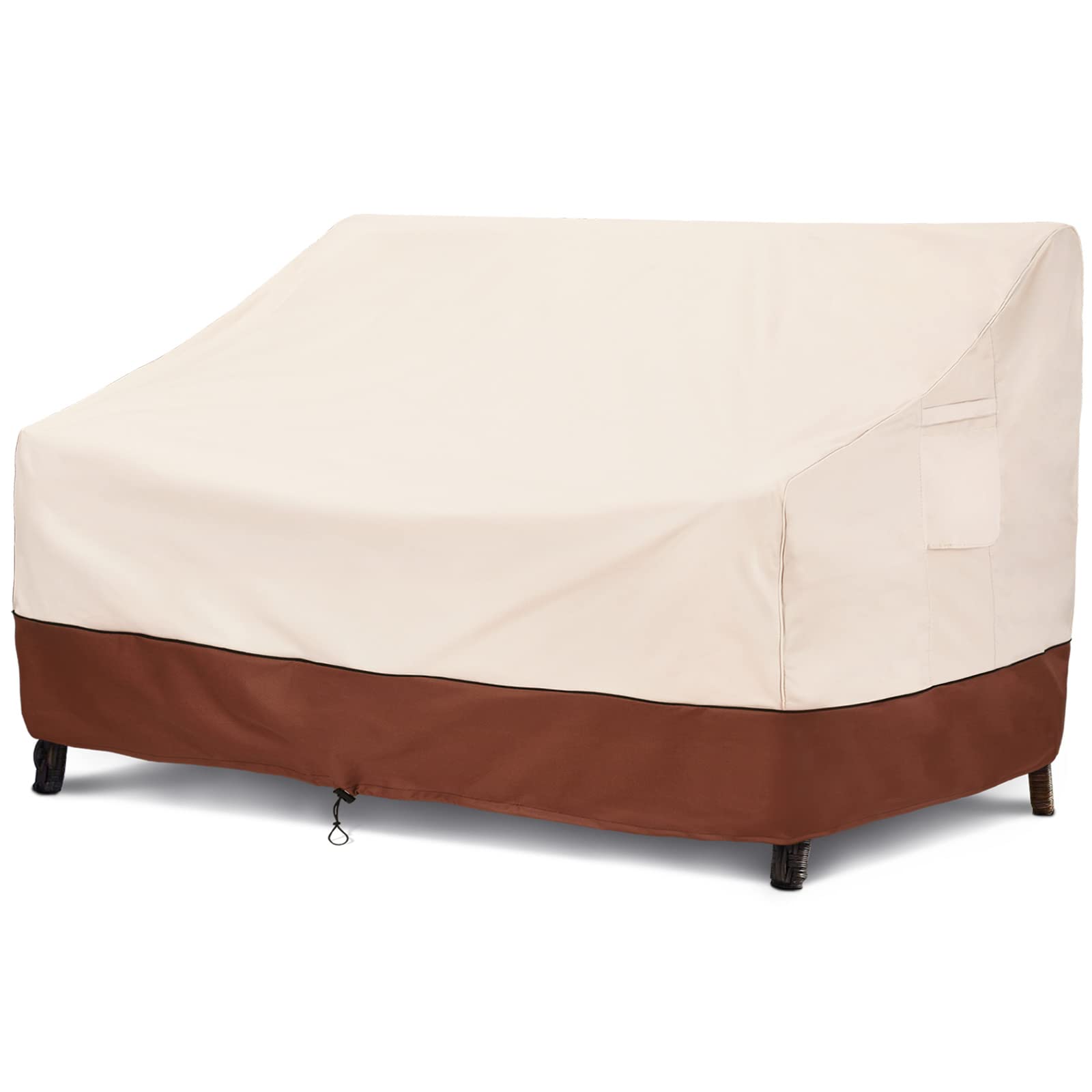 COSFLY funda frontal colocada protegiendo loveseat con impermeabilidad