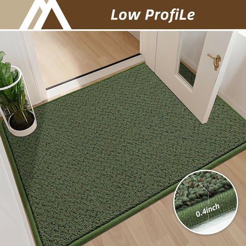 COSY HOMEER comparación tamaño con zapato para visualizar 20x32 pulgadas práctico