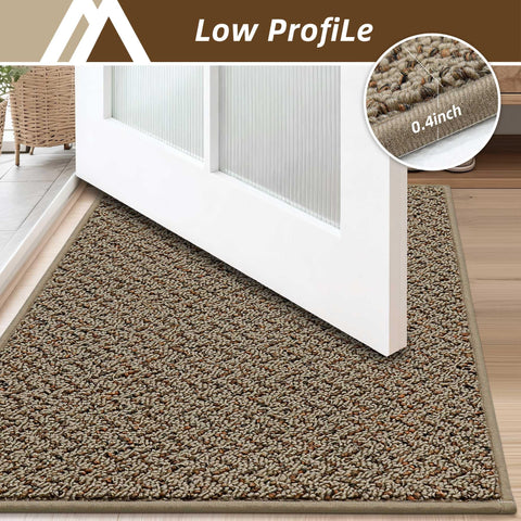 COSY HOMEER felpudo con pie para comparar tamaño y cobertura efectiva