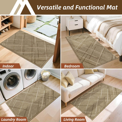 COSY HOMEER felpudo plegado listo para lavado fácil
