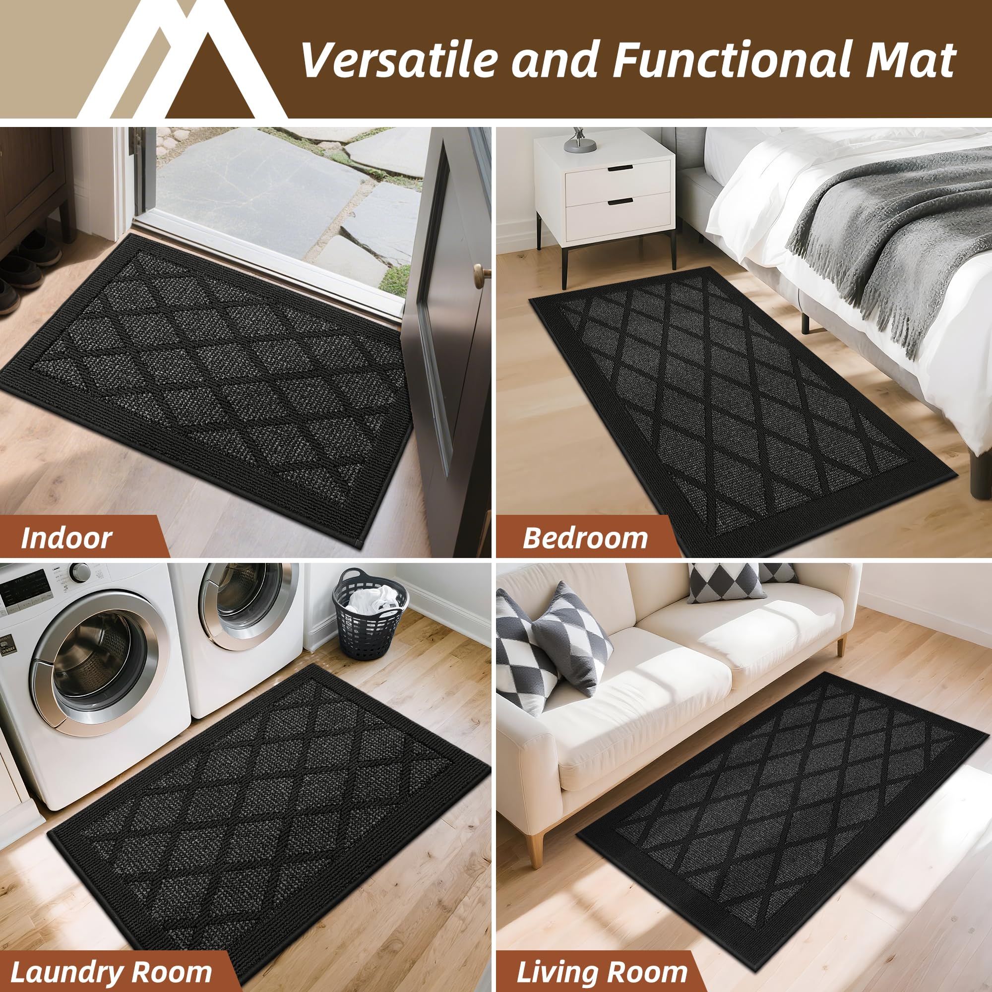 COSY HOMEER etiqueta con materiales y símbolos de lavado para cuidado sencillo