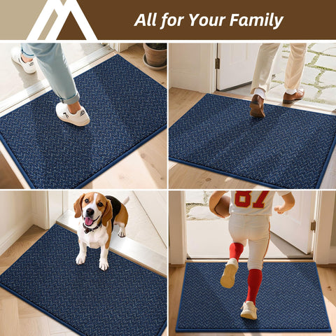 COSY HOMEER felpudo lavable en lavadora facilita limpieza profunda