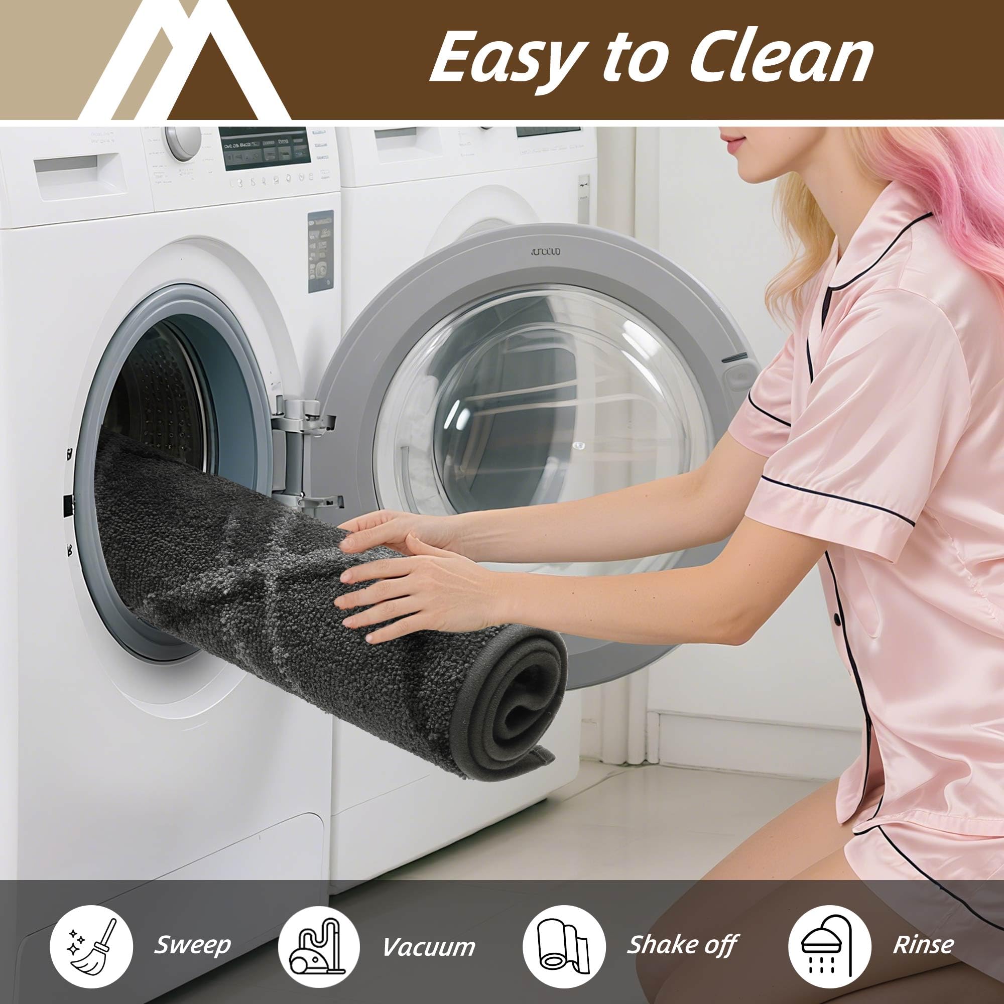 COSY HOMEER lavado a máquina en frío para limpieza profunda