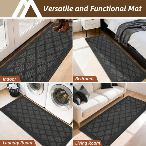 COSY HOMEER felpudo en lavadora/listo para limpieza, fácil mantenimiento