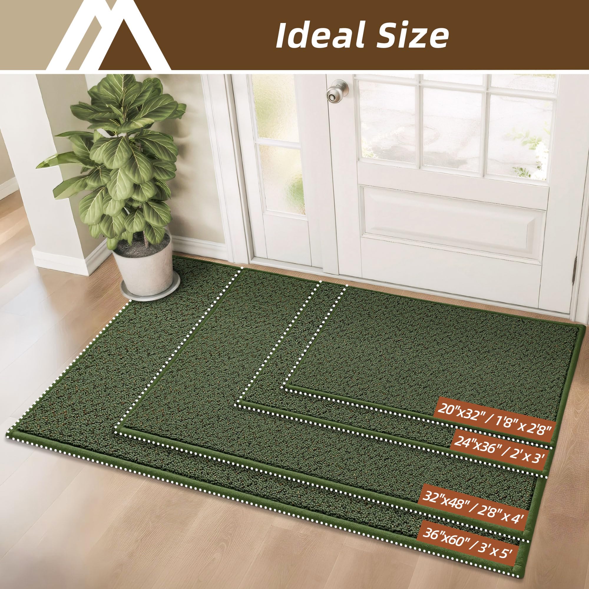 COSY HOMEER felpudo en ambiente decorativo añadiendo estilo funcional