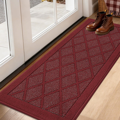 COSY HOMEER primer plano de la textura que atrapa suciedad y absorbe humedad eficazmente