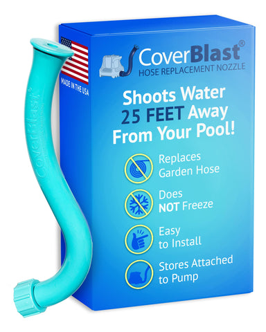 CoverBlast frente del empaque mostrando la boquilla y beneficios visuales