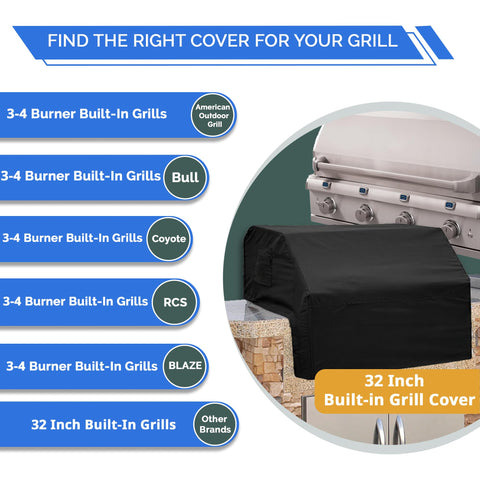 Covers & All asas integradas para fácil colocación y retiro rápido