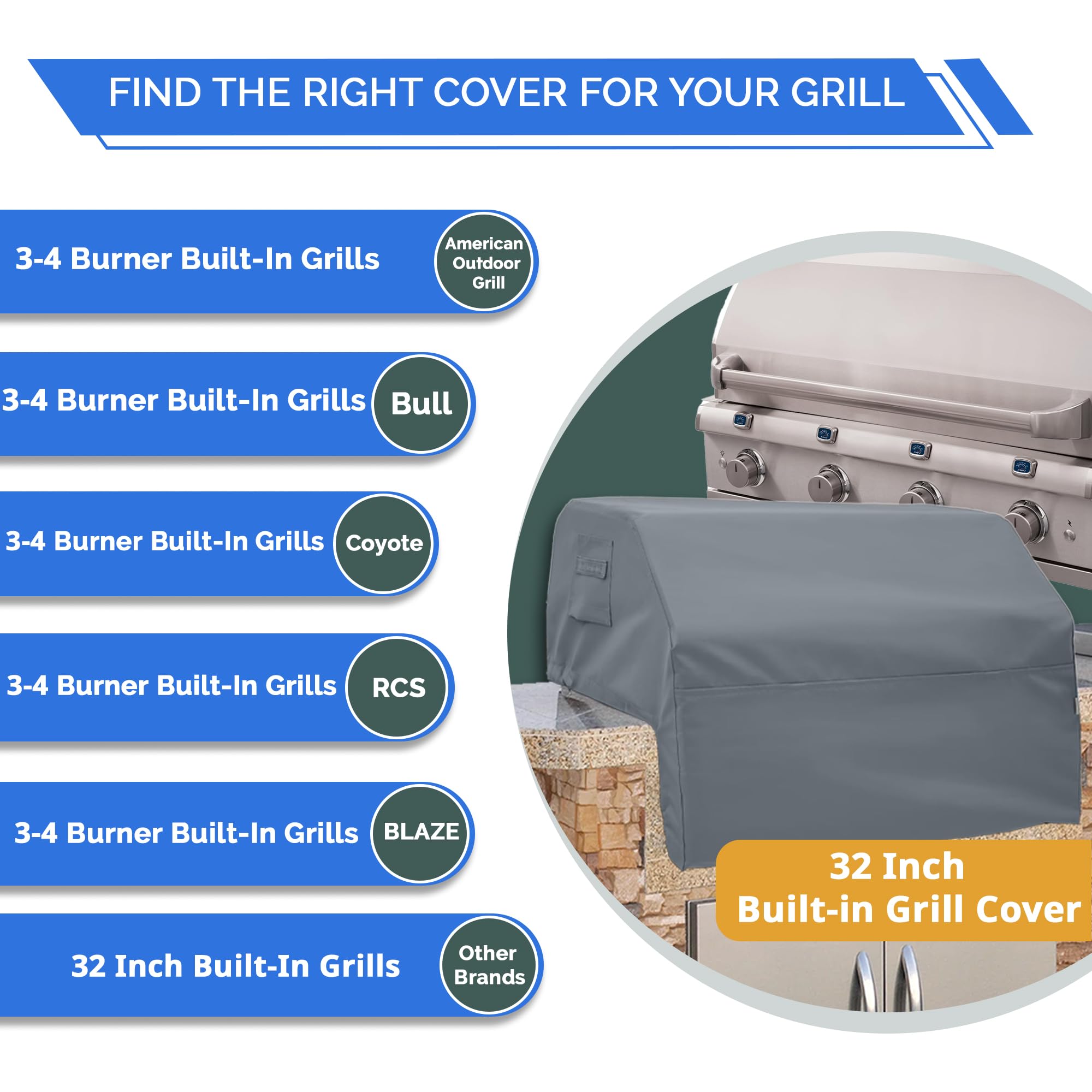 Covers & All asas integradas para facilitar puesta y retirada