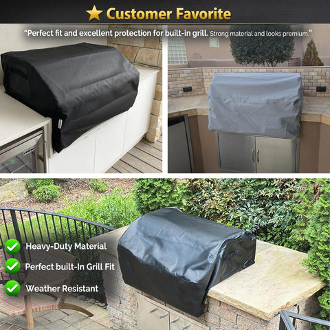 Covers & All en cocina exterior con mobiliario, estilo y protección