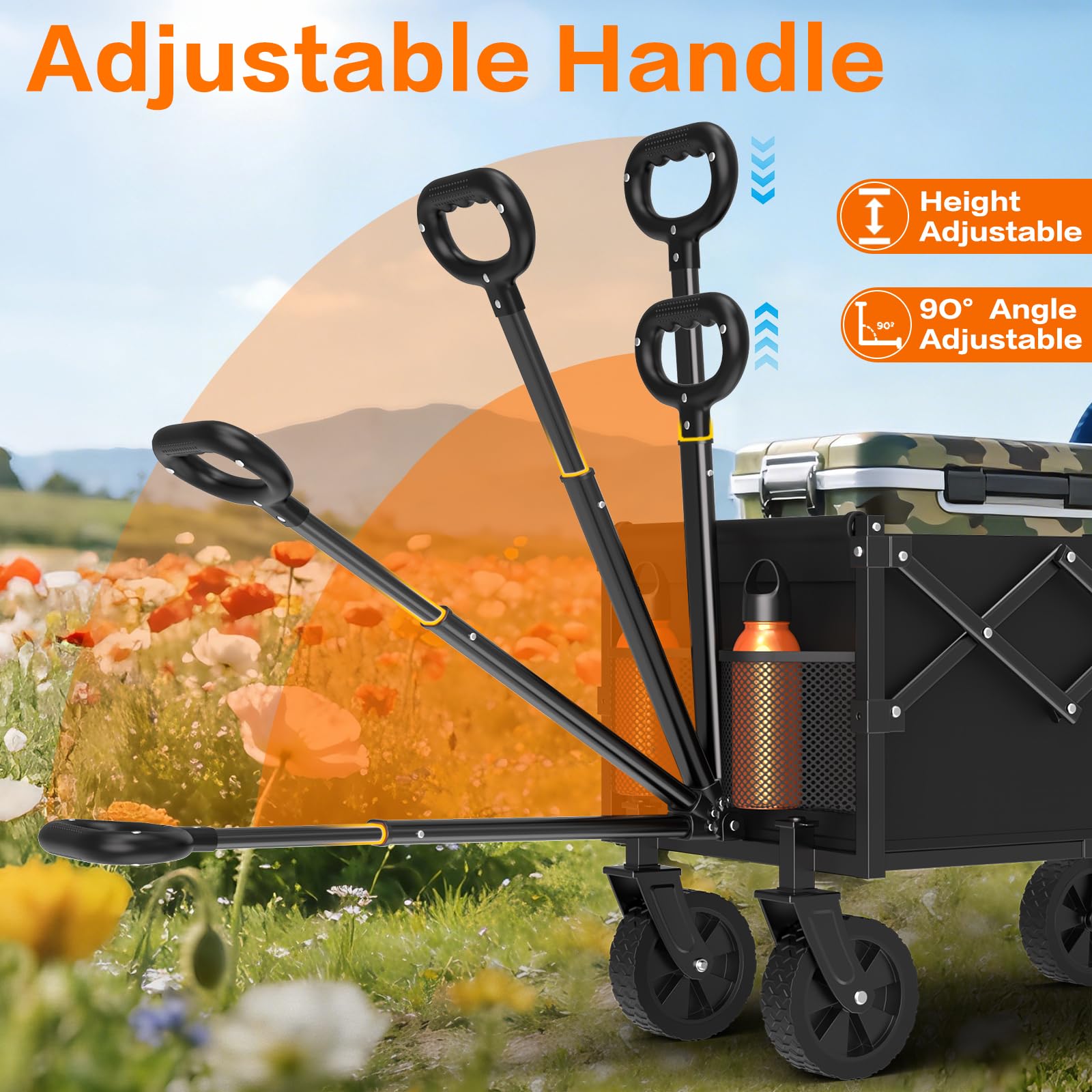 COZEER asa ergonómica con mano sujetando para transporte cómodo y postura correcta