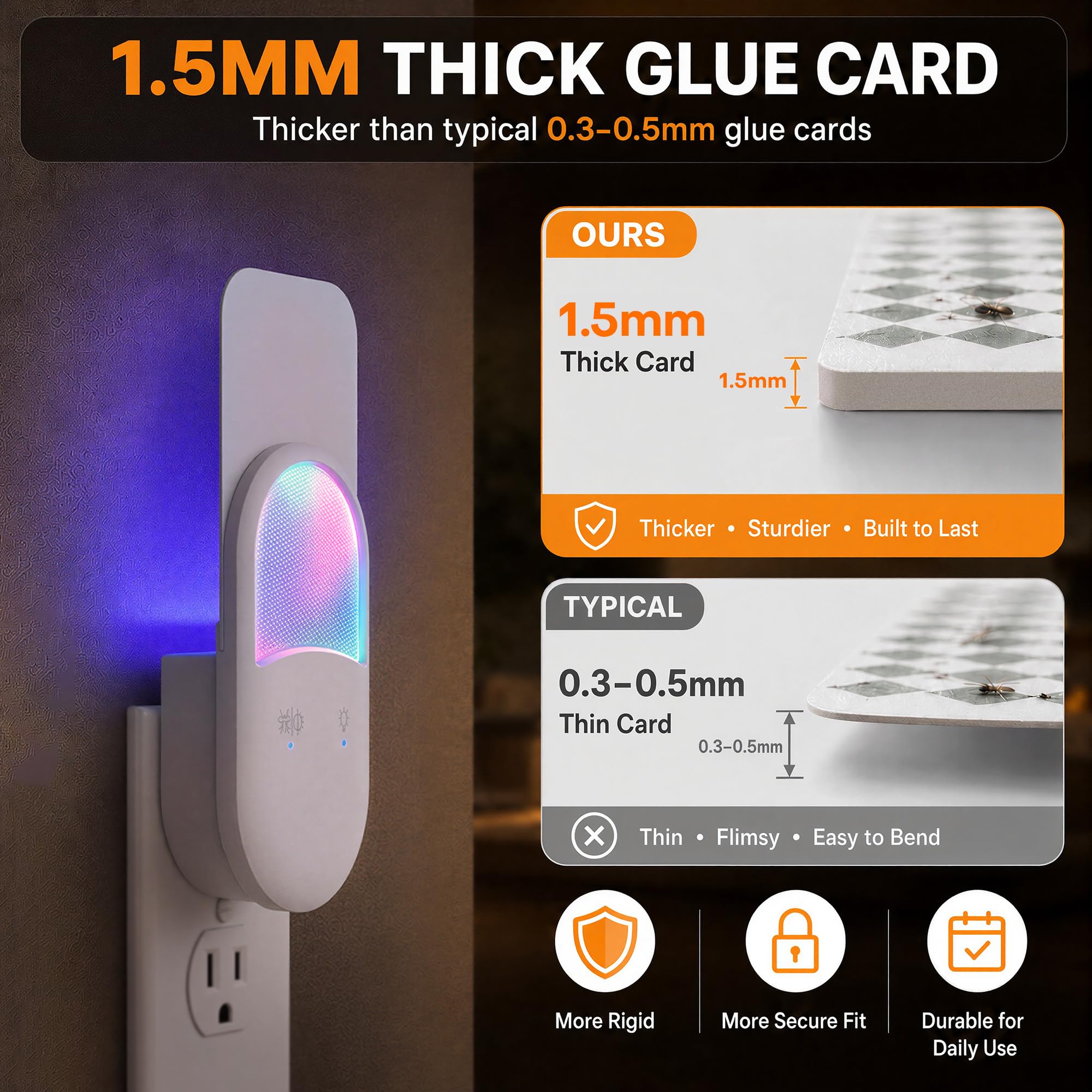 Cozlite enchufe plegable listo para transportar y ahorrar espacio