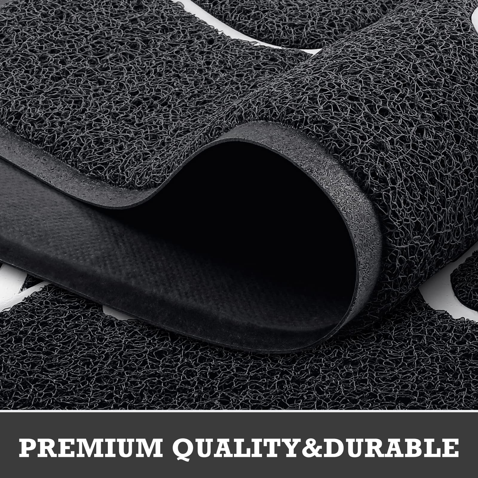 CozyBounty detalle embosado 'WELCOME', mantiene letras sin desvanecer
