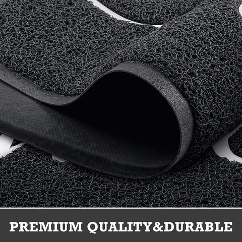 CozyBounty detalle embosado 'WELCOME', mantiene letras sin desvanecer