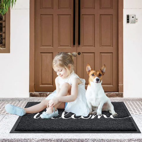 CozyBounty felpudo en patio con ambiente, resiste intemperie