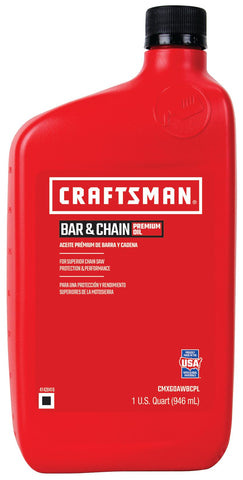 CRAFTSMAN envase frontal del aceite para barra y cadena, protección y adherencia