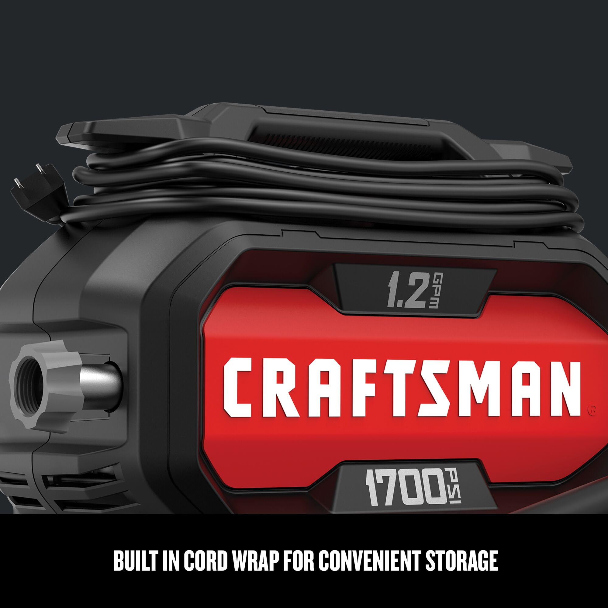 CRAFTSMAN manguera de 20 ft enrollada, resistente y sin enredos