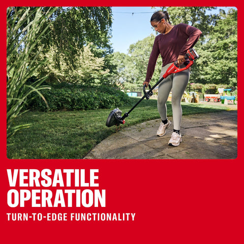 CRAFTSMAN función Turn-To-Edge para perfilar bordes fácilmente