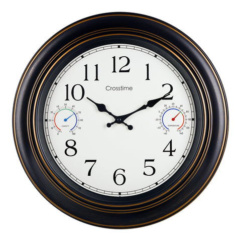 Crosstime reloj frontal claro y legible, mejora la estética del patio