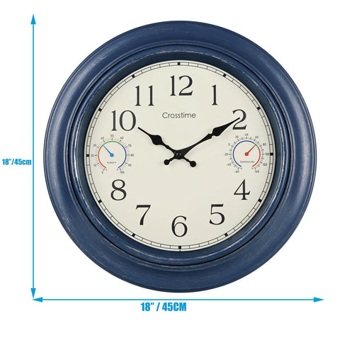 Crosstime reloj en entorno de piscina mejorando decoración exterior