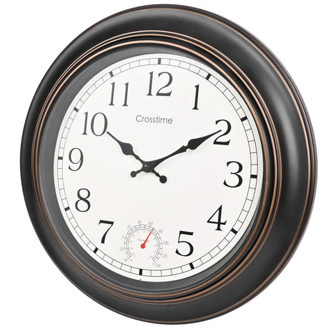 Crosstime reloj exterior frontal mostrando diseño vintage y visibilidad