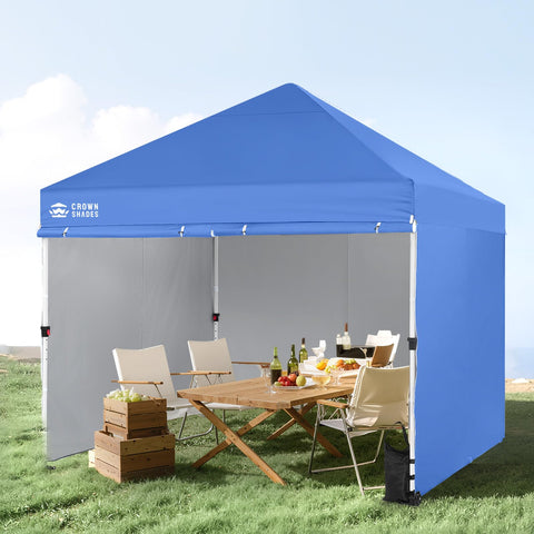 CROWN SHADES cortinas en terraza para crear privacidad en evento