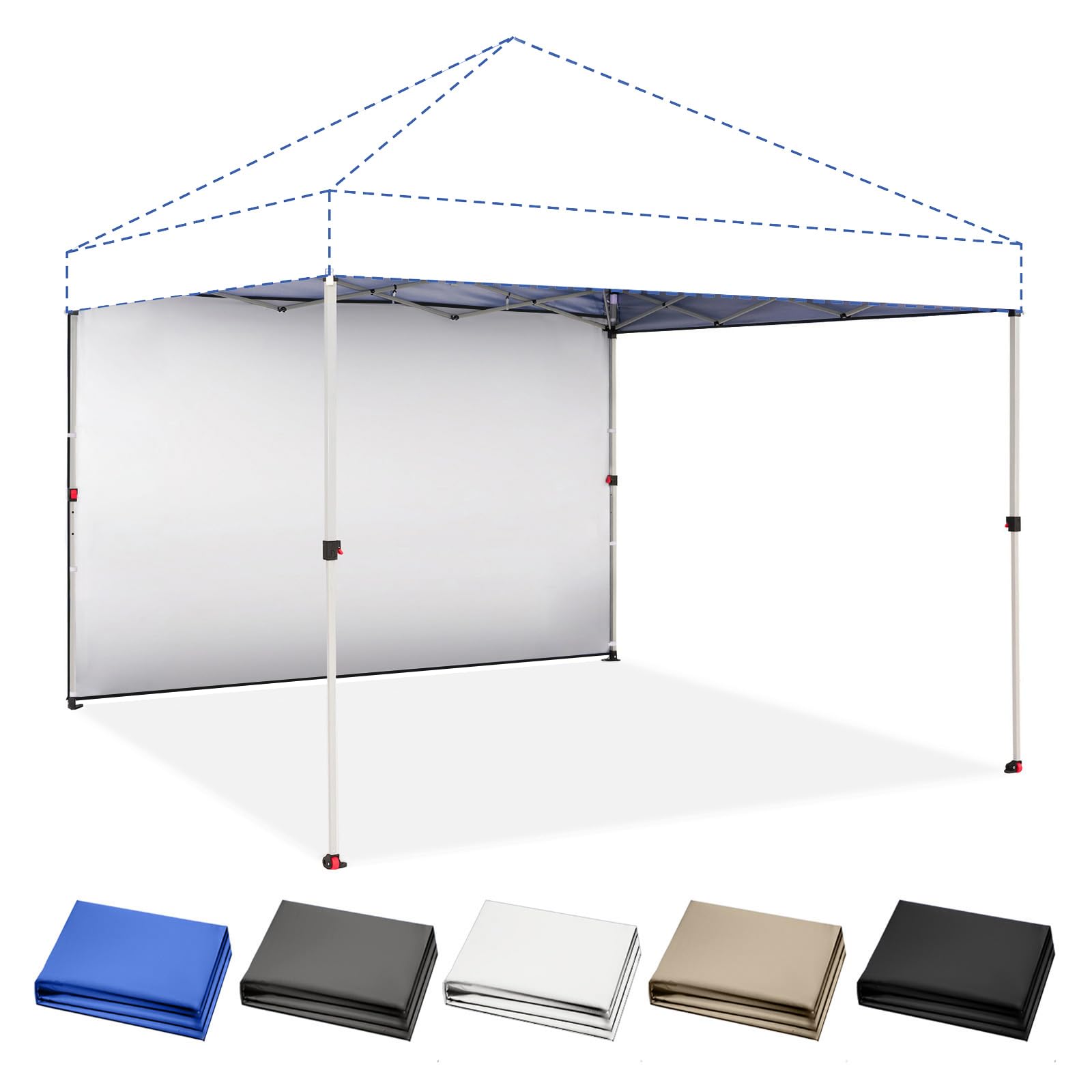 CROWN SHADES lateral frontal mostrando ajuste y protección