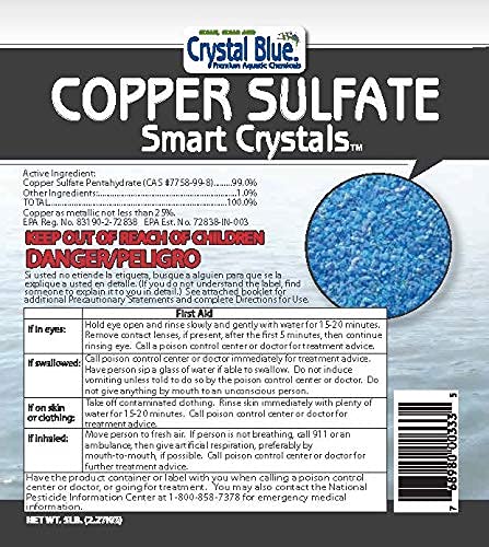 Crystal Blue pala y equipo para aplicación segura y dosificación precisa