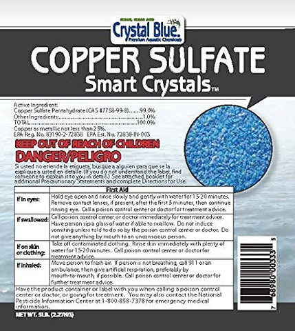 Crystal Blue pala y equipo para aplicación segura y dosificación precisa