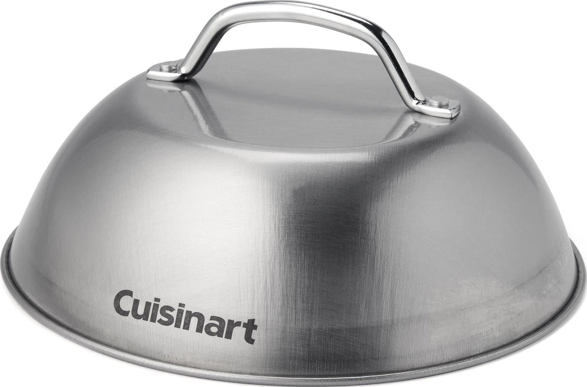 Cuisinart cúpula frontal de 9 pulgadas mostrando acabado duradero y protección de calor