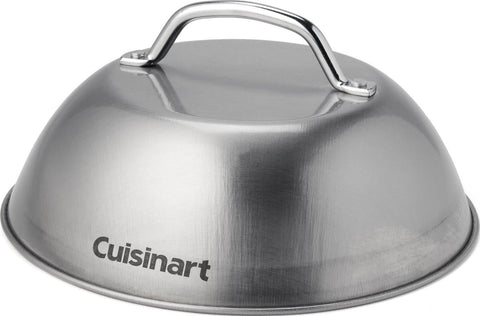 Cuisinart cúpula frontal de 9 pulgadas mostrando acabado duradero y protección de calor